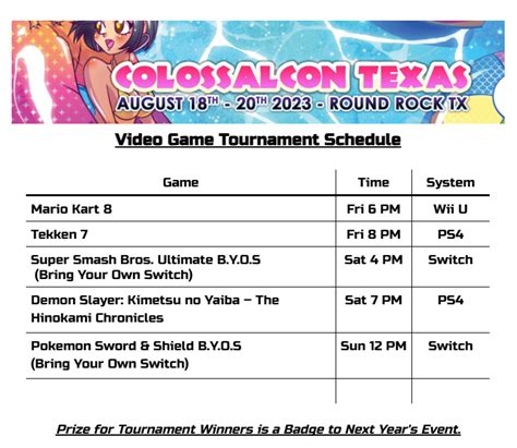 colossalcon 2024|colossalcon 2024 schedule.